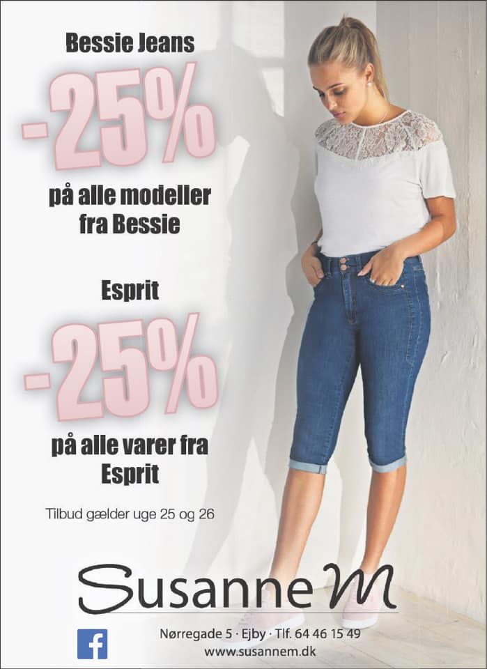 25% rabat Esprit Bessie Jeans - BEST OF Fyn