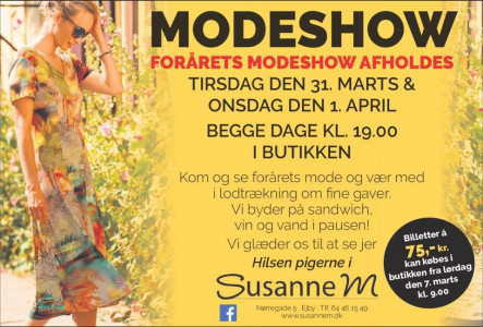 Modeshow hos Susanne M